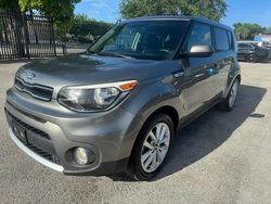 Salvage cars for sale at Opa Locka, FL auction: 2017 KIA Soul +