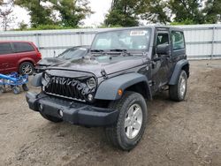 Salvage cars for sale at West Mifflin, PA auction: 2018 Jeep Wrangler Sport