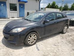 Salvage cars for sale at Midway, FL auction: 2012 Mazda 3 I