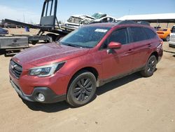 Subaru salvage cars for sale: 2018 Subaru Outback 2.5I Premium