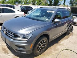 Volkswagen salvage cars for sale: 2021 Volkswagen Tiguan SE