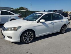 Salvage cars for sale at Orlando, FL auction: 2015 Honda Accord Sport