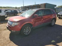 Salvage cars for sale from Copart Colorado Springs, CO: 2007 Ford Edge SEL