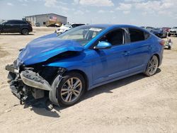 Salvage cars for sale from Copart Amarillo, TX: 2018 Hyundai Elantra SEL