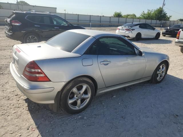 2002 Mercedes-Benz SLK 320