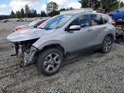 Honda cr-v ex salvage cars for sale: 2018 Honda CR-V EX