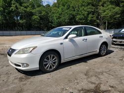 Lexus ES 350 salvage cars for sale: 2010 Lexus ES 350