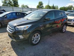 Salvage cars for sale from Copart Lansing, MI: 2019 Ford Escape SE