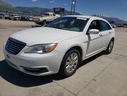 Salvage cars for sale at Farr West, UT auction: 2013 Chrysler 200 LX