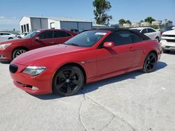 Salvage cars for sale at Tulsa, OK auction: 2009 BMW 650 I