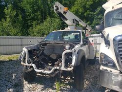 Salvage trucks for sale at West Warren, MA auction: 2013 Ford F450 Super Duty