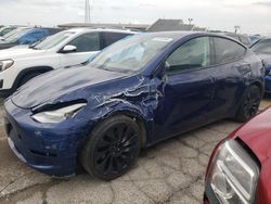 Tesla Model y salvage cars for sale: 2022 Tesla Model Y