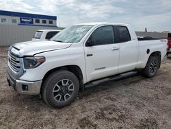 Toyota Tundra Double cab Limited salvage cars for sale: 2021 Toyota Tundra Double Cab Limited