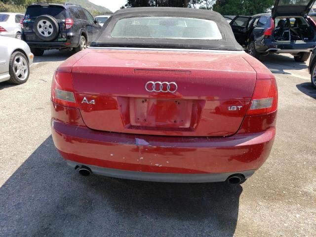 2006 Audi A4 1.8 Cabriolet