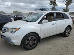 Salvage cars for sale at San Martin, CA auction: 2008 Acura MDX Technology