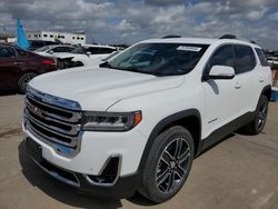 Salvage cars for sale at Grand Prairie, TX auction: 2021 GMC Acadia SLT