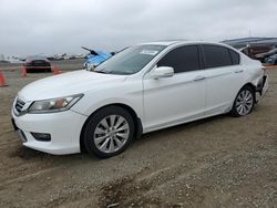 Salvage cars for sale at San Diego, CA auction: 2015 Honda Accord EX