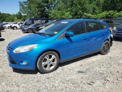 Salvage cars for sale at Candia, NH auction: 2012 Ford Focus SE