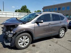 Salvage cars for sale at Littleton, CO auction: 2013 Honda CR-V EXL