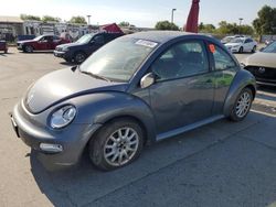 Salvage cars for sale at Sacramento, CA auction: 2004 Volkswagen New Beetle GLS