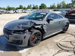 Salvage cars for sale at auction: 2017 Audi TT