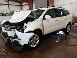 Salvage cars for sale at Lansing, MI auction: 2013 Chevrolet Traverse LT