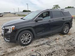 Salvage cars for sale at Franklin, WI auction: 2022 GMC Terrain SLT