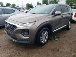 Salvage cars for sale at Elgin, IL auction: 2020 Hyundai Santa FE SE