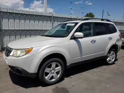 Subaru Forester salvage cars for sale: 2010 Subaru Forester 2.5X Premium