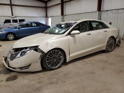 Salvage cars for sale at Pennsburg, PA auction: 2014 Lincoln MKZ Hybrid