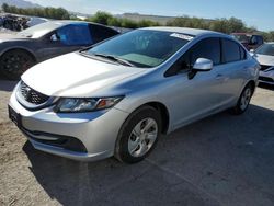 Salvage cars for sale at Las Vegas, NV auction: 2013 Honda Civic LX