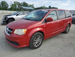 Salvage cars for sale at Spartanburg, SC auction: 2014 Dodge Grand Caravan SE