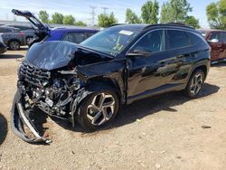 Salvage cars for sale at Elgin, IL auction: 2022 Hyundai Tucson SEL Convenience