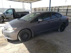 Salvage cars for sale at Anthony, TX auction: 2014 Honda Civic LX