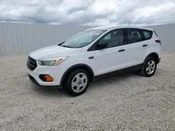 Salvage cars for sale from Copart Arcadia, FL: 2017 Ford Escape S