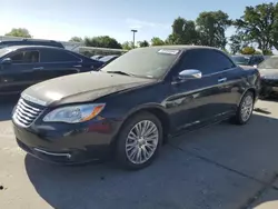 Salvage cars for sale at Sacramento, CA auction: 2011 Chrysler 200 Limited