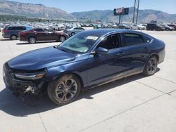 Salvage cars for sale at Farr West, UT auction: 2024 Honda Accord EX