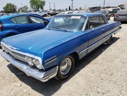 Chevrolet salvage cars for sale: 1963 Chevrolet Impala