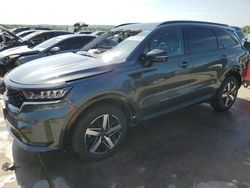 Salvage cars for sale at Grand Prairie, TX auction: 2022 KIA Sorento S