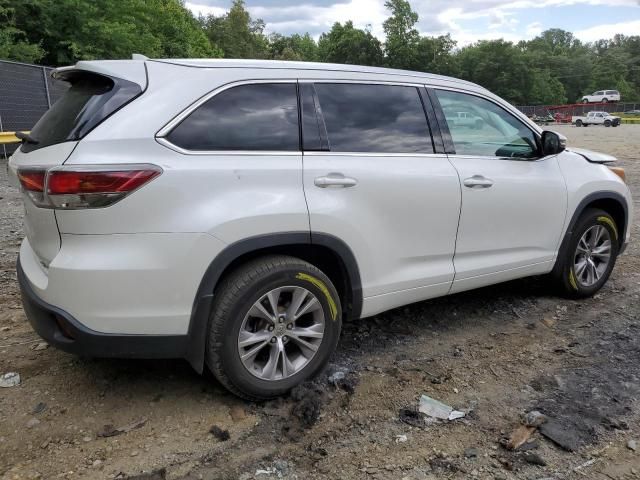 2015 Toyota Highlander XLE