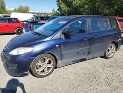 Mazda salvage cars for sale: 2009 Mazda 5