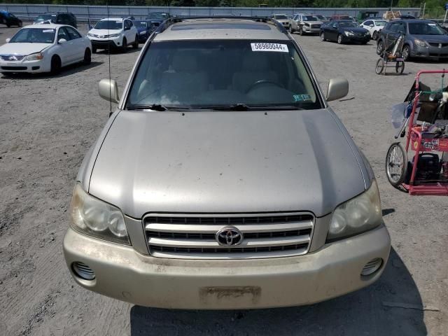 2002 Toyota Highlander Limited