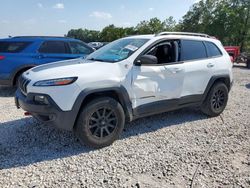 Jeep Cherokee Trailhawk salvage cars for sale: 2015 Jeep Cherokee Trailhawk