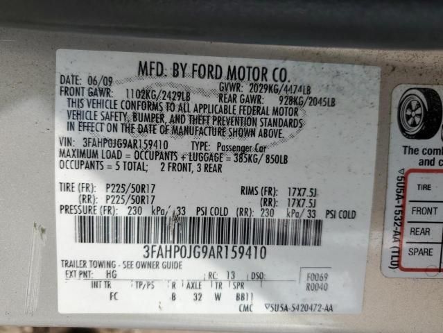 2010 Ford Fusion SEL