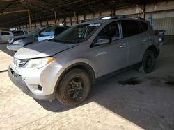 Toyota Vehiculos salvage en venta: 2015 Toyota Rav4 LE