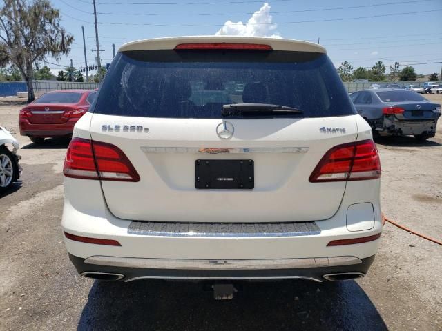 2017 Mercedes-Benz GLE 550E 4matic