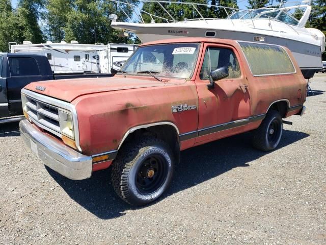 1986 Dodge Ramcharger AW-100