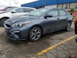 Salvage cars for sale from Copart Woodhaven, MI: 2020 KIA Forte FE