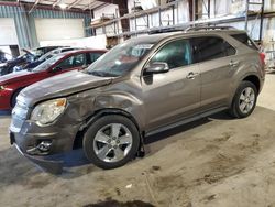 Salvage cars for sale at Eldridge, IA auction: 2012 Chevrolet Equinox LTZ