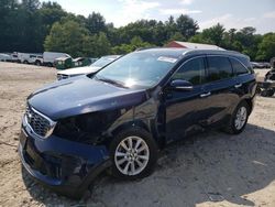 Salvage cars for sale at Mendon, MA auction: 2020 KIA Sorento L